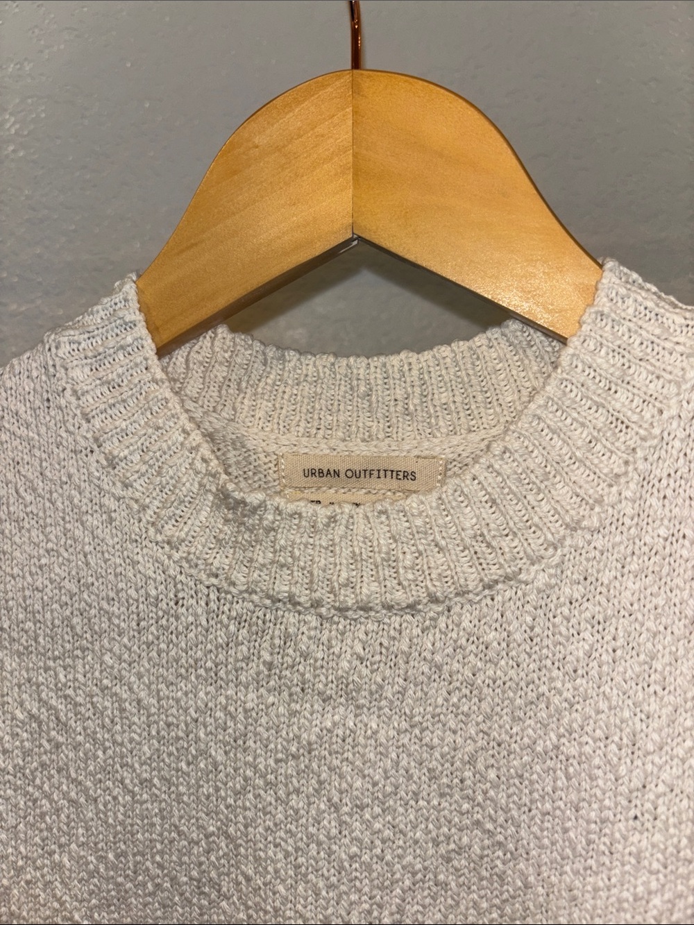 Urban Outfitters Cream Sleeveless Knit Tank with Side Ties - Picture 5 of 7